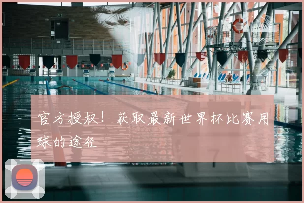 官方授权！获取最新世界杯比赛用球的途径