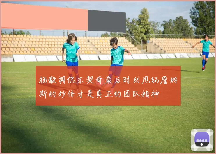 杨毅调侃东契奇最后时刻甩锅詹姆斯的妙传才是真正的团队精神