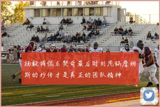 杨毅调侃东契奇最后时刻甩锅詹姆斯的妙传才是真正的团队精神